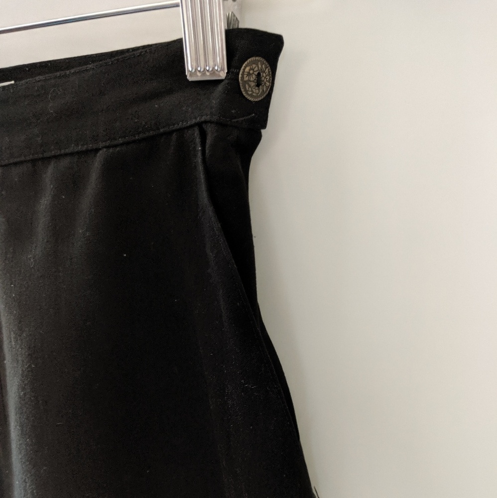 Warehouse High Waisted Dress Shorts Black - Picture 3 of 5